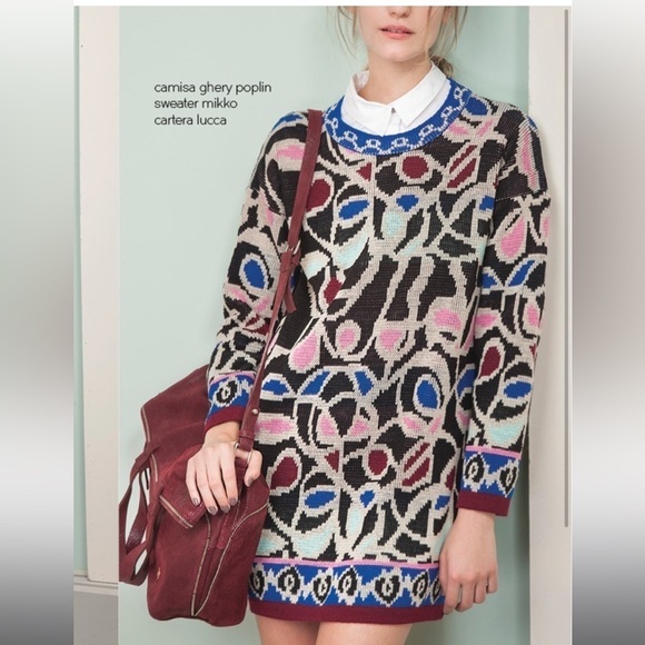 Las Pepas Buenos Aires Oversized Mikkos Sweater/Dress - Picture 1 of 10